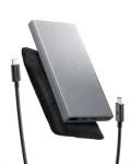 Spigen Essential EA2210 šedá / Powerbanka / 10 000 mAh / 22,5W / 2x USB-C + 1x USB-A (ABA09432)