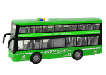 Mamido Dvoupatrový autobus se světly a zvuky 1:16 zelený