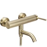 REA - Vanová nástěnná baterie Argon Brush Gold REA-B7804