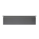 Koupelnová skříňka s kamennou deskou SAT Feel 120x30x46 cm antracit mat SATFEEL120ANTTK SATFEEL120ANTTK