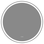 CERANO - Koupelnové LED zrcadlo Eterno - Ø 100 CER-8050BD6950