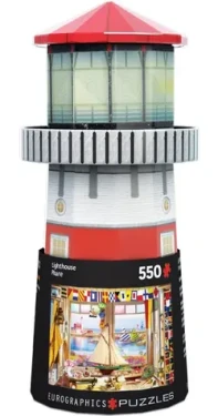 EUROGRAPHICS Puzzle v plechové krabičce Maják