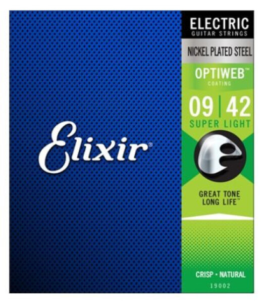 Elixir Electric Optiweb 19002 Super Light