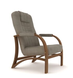 BRADOP Křeslo FLAVIO R51 - látka ASTON 571