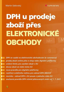 DPH u prodeje zboží přes elektronické obchody - Martin Sádovský
