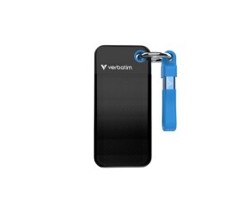 VERBATIM Externí SSD Pocket SSD 2TB, USB-C 3.1, černá/modrá EDF_714450