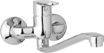 JB Sanitary Nástěnná dřezová a umyvadlová baterie TIRA, rozteč 100 mm, S ramínko 250 mm D10 30 20