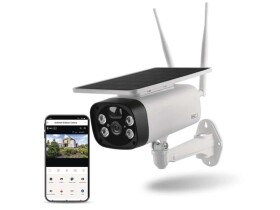 GoSmart venkovní bateriová kamera EMOS IP-600 EYE s WiFi a solárním panelem