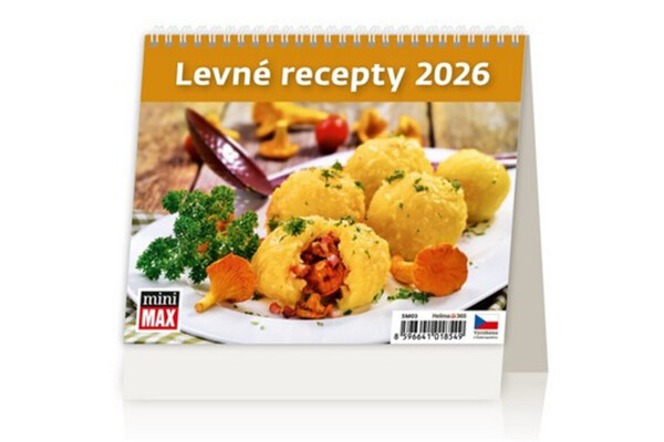 Kalendář stolní 2026 - MiniMax Levné recepty