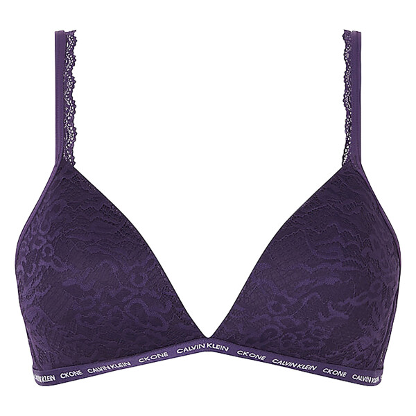 Dámská vyztužená podprsenka CK1 Lace-Light QF6199E-VOM - Calvin Klein S