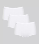 Dámské kalhotky loggi Basic+ Maxi 3P bílé WHITE 40