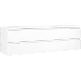 MEXEN/S - Orio koupelnová skříňka pod umyvadlo 160 cm s deskou, 2 zásuvky, bílá mat 91A10-16047-2-BFFC01