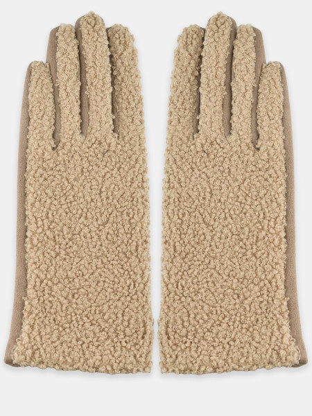Dámské jehněčí rukavice Noviti RW050 béžová 23 cm