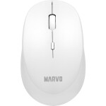 Marvo WM103WH bílá / Bezdrátová optická myš / 1600 DPI / 2.4GHz USB přijímač (WM103WH)