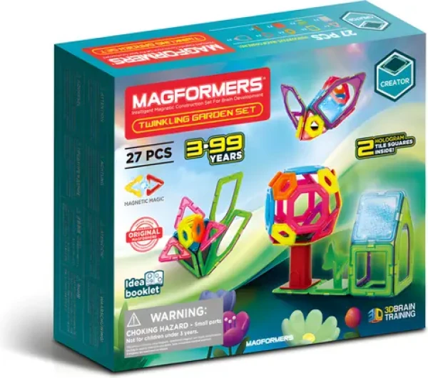 MAGFORMERS Magnetická stavebnice Třpytivá zahrada