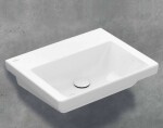 VILLEROY & BOCH - Subway 3.0 Umyvadlo 55x44 cm, bez přepadu, bez otvoru pro baterii, alpská bílá 4A705801