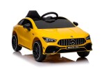 Mamido Elektrické autíčko Mercedes CLA 45s AMG 4x4 žluté