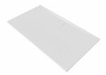 Sprchová vanička obdélníková SAT Vision 140x80 cm litý mramor SATSVVI14080B SATSVVI14080B
