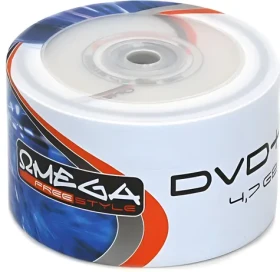 Omega DVD+R 4,7 GB / Média DVD+R / 16x / Spindl 50 ks (41989)