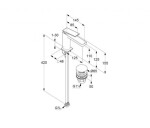 KLUDI - Decus Umyvadlová baterie s výpustí Push-Open, matná bílá 542885375