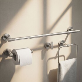 REA - Sada koupelnových doplňků GRID Brush Nickel 4 díly REA-06602