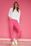Monnari Kalhoty Bavlněné tepláky Pink