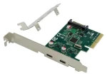 Conceptronic / Řadič / PCIe 3.0 / 2x USB-C 3.2 Gen 2 / 10 Gbps / UASP (EMRICK13G)