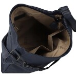 Trendy dámská koženková crossbody kabelka Westa, tmavě modrá new