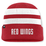 Fanatics Pánská zimní čepice Detroit Red Wings NHL Swipe Cuffed Beanie