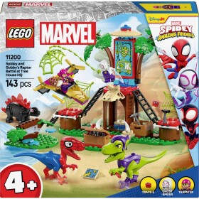 11200 LEGO® MARVEL SUPER HEROES Showdown na stromovém hausu: Spidey-Rex vs. Gobby-Raptor