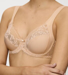 Dámská podprsenka Modern Lace+Cotton W02 - BROWN - sv. béžová 00EP - TRIUMPH BROWN 85E