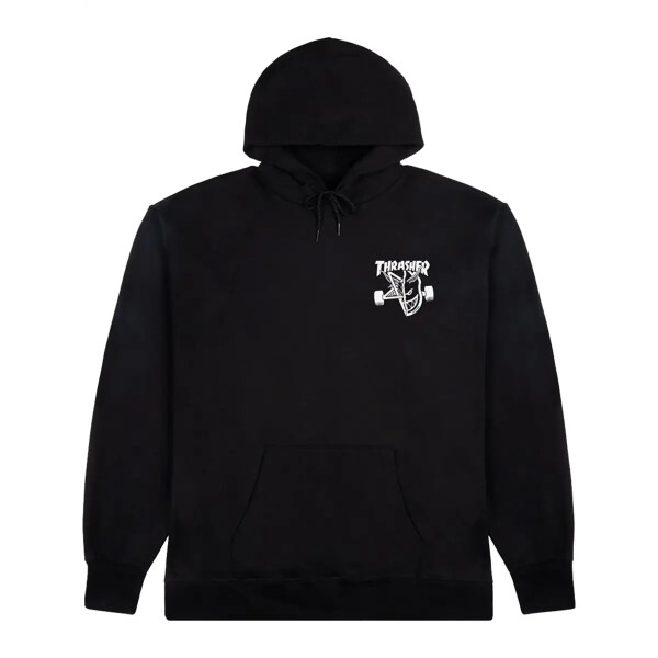 Mikina THRASHER x SPITFIRE Classic Swirl Hoodie Black velikost XL