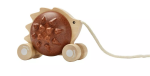 PlanToys PlanToys Tahací ježek - hnědý