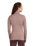 Dámské merino tričko s dlouhým rukávem ICEBREAKER Wmns 200 Oasis LS Half Zip, Summit velikost: XS
