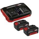 Einhell Power X-Change PXC-Starter-Kit 2x 4,0Ah & Twincharger Kit 4512112 akumulátor do nářadí a nabíječka 18 V 4.0 Ah Li-Ion akumulátor