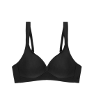 Triumph - proužkovaná bavlněná podprsenka bez kostic Triumph BLACK 95C