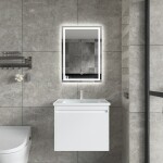 Erga Harper, LED zrcadlo 50x70cm, 1840 lm, 6500K, přední/zadní osvětlení, ERG-V01-113-5070-00