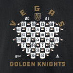 Fanatics Pánské tričko Vegas Golden Knights 2023 Stanley Cup Champions Jersey Roster Velikost: