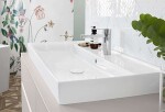 VILLEROY & BOCH - Collaro Umyvadlo nábytkové 100x47 cm, s přepadem, otvor pro baterii, CeramicPlus, Stone White 4A33A5RW