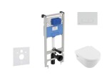 IDEAL STANDARD - ProSys Set předstěnové instalace, klozetu a sedátka Architectura, tlačítka Oleas M1, DirectFlush, SoftClose, CeramicPlus, chrom ProSys120M SP48