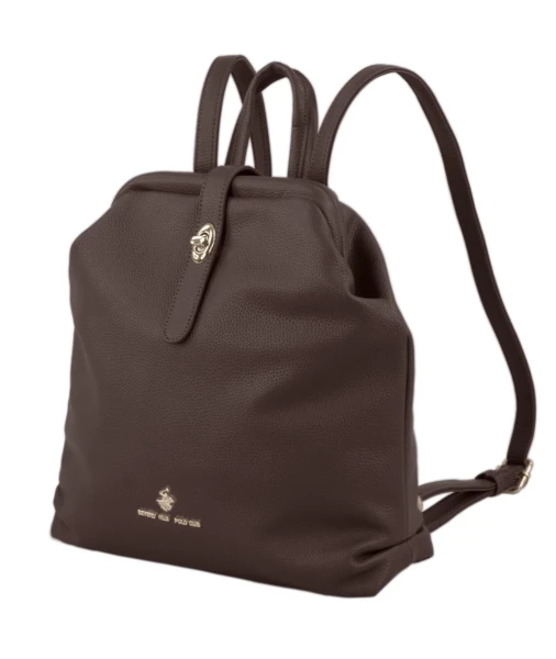 Dámský batůžek Beverly Hills Polo Club BH-4312-25 hnědá 7,7 L