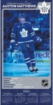 JF Turner Kalendář Toronto Maple Leafs Auston Matthews #34 2025 Wall Calendar