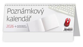 Kalendář stolní 2026 - Poznámkový kalendář