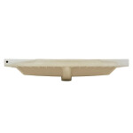 Nábytkové umyvadlo SAT B-Way 81x46,5 cm otvor pro baterii uprostřed SATBW8046 SATBW8046