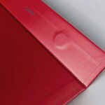 Dortisimo Elegantní dárková krabice červená s magnetem a stuhou (28 x 21 x 9,5 cm)