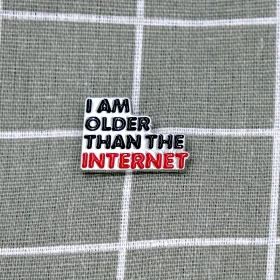 Pinarna.cz I am older than the internet / Jsem starší než internet - stříbrný