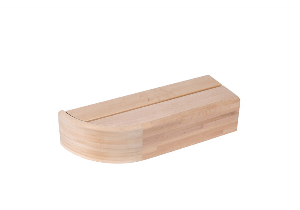 Konec lavice - modul 200x600 mm, olše, levý CB26ALLL