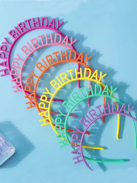 Ptakoviny.cz Čelenka Happy Birthday - 5ks