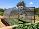 Polykarbonátový skleník – KYKLOP, PC 8 mm, 3×8 m