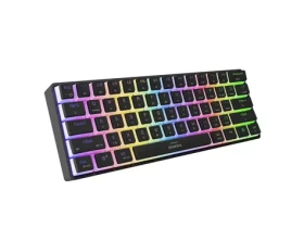 Genesis Thor 660 G2 RGB Gateron Red US černá / herní bezdrátová klávesnice / USB / Bluetooth (NKG-1916)